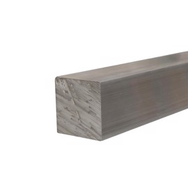 Massiv fyrkantig aluminiumstång