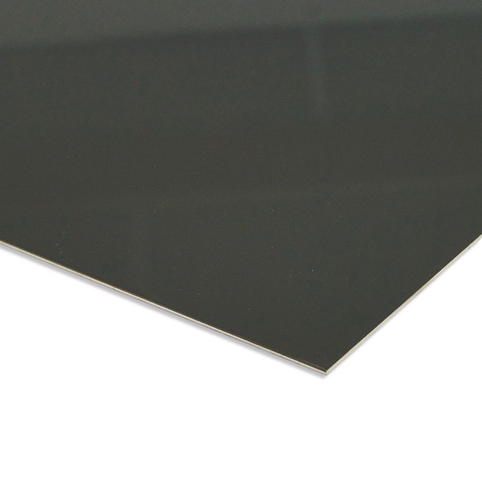 Antracitgrå aluminiumskiva