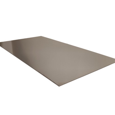 Rostfri stålplåt med spegeleffekt